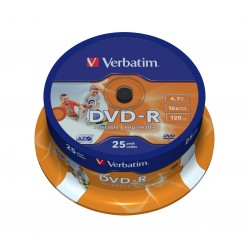 DVD-R VERBATIM /50/ DO NADRUKU PRĘDX16