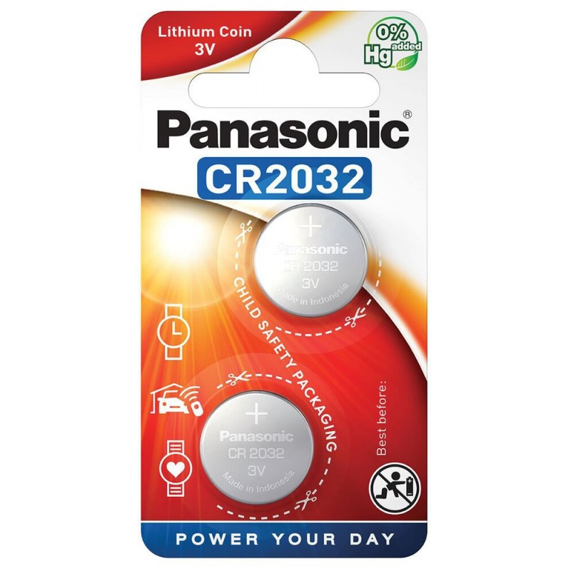 Bateria Panasonic CR 2032 2szt.